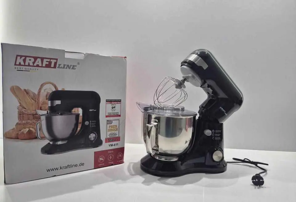 عجانة كهربائية KRAFT LINE سعة 5 لتر – 1500 واط ⚡